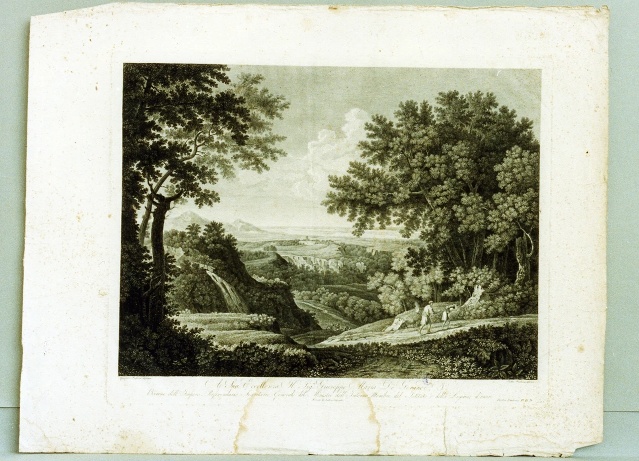 Gaspar Dughet detto Pussino - Paesaggio, Certosa e museo di San Martino, Napoli